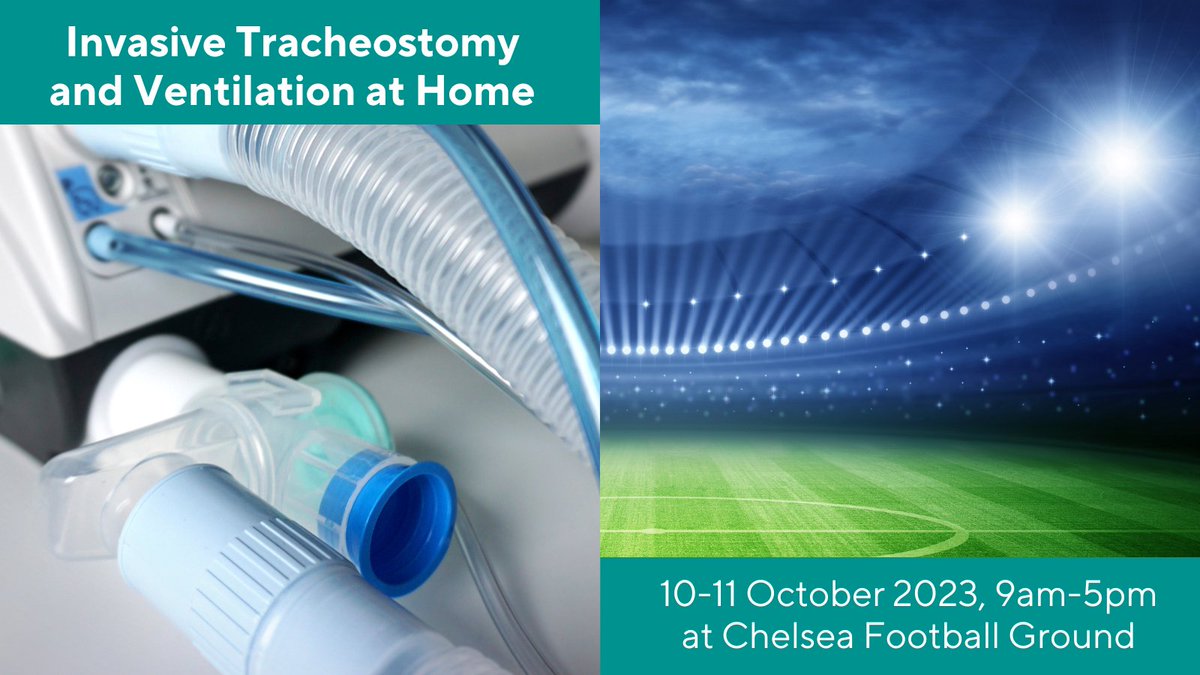 The Invasive Tracheostomy Ventilation at Home training - taking place at Chelsea Football Ground - will give healthcare professionals, carers and patients the hands-on skills they need to deliver effective #Tracheostomy care at home. 

Get tickets here➡️eventbrite.co.uk/e/invasive-tra…