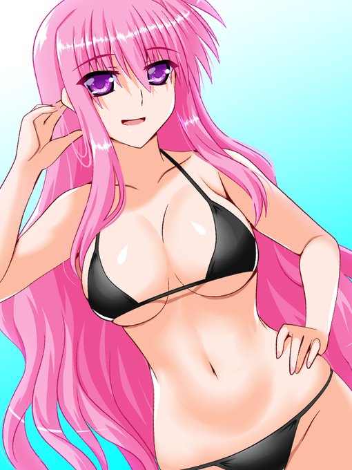 キリエ黒ビキニ～
なんかこう、挑発してきそうな感じ～～ 