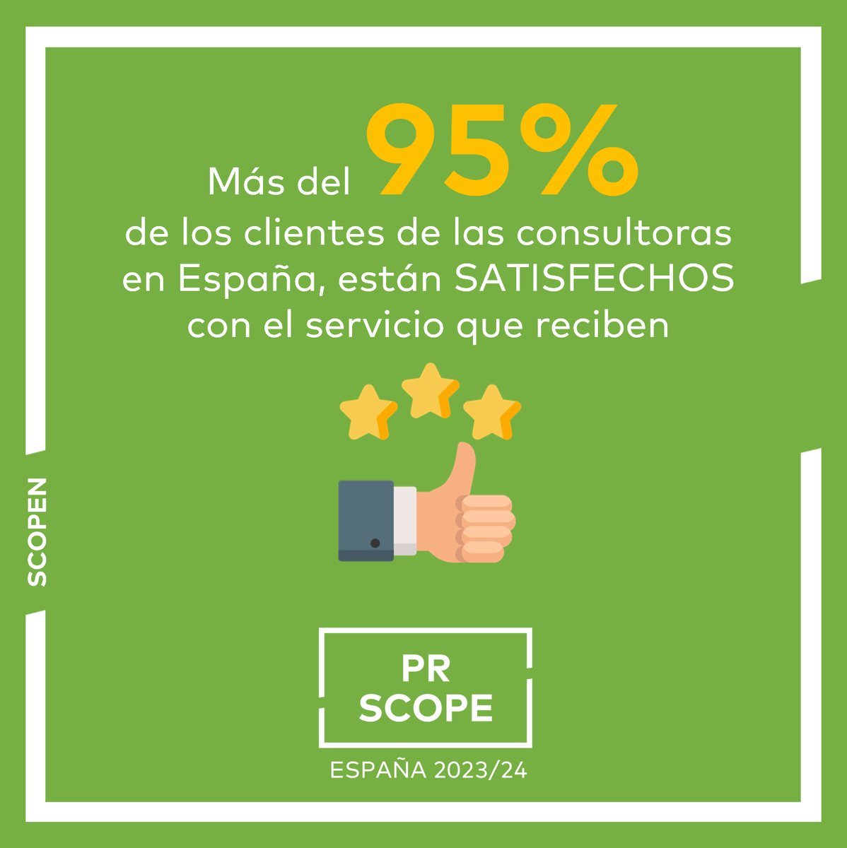 SCOPEN_es's tweet photo. 🔊 Estas son las #tendencias clave en las relaciones #cliente – #consultora de #comunicación en #España 🇪🇸 (2/2)
👉Consulta el estudio #PRSCOPE, basado en 875 entrevistas a profesionales en #España – https://t.co/BduOruIpwq https://t.co/GE8QsNTDfP