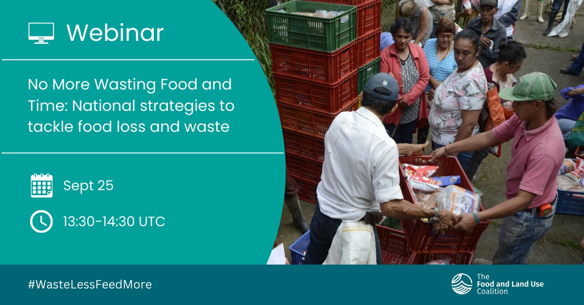 FOLUCoalition's tweet photo. 💻 Streaming Now!

Achieving #ZeroHunger &amp; a 1.5C world is not possible without tackling #FoodLossAndWaste.

Ahead of #COP28, join @FOLUCoalition &amp; a global panel of #FoodSystems experts for a deep dive on national strategies to #WasteLessFeedMore.

🔗: https://t.co/dEi2MExM3h https://t.co/cWyGRuIRh8