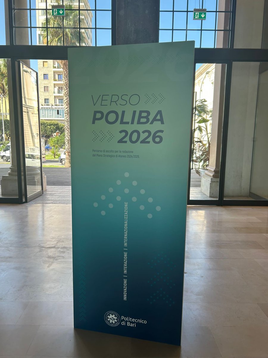 Partecipazione di Manlio Guadagnuolo, Commissario straordinario del Governo della #ZESAdriatica, come discussant al tavolo degli stakeholder del <a href="/PolibaOfficial/">Politecnico di Bari</a> 
#ESG #PolitecnicoBari #ZES #Bari #TeatroMargherita