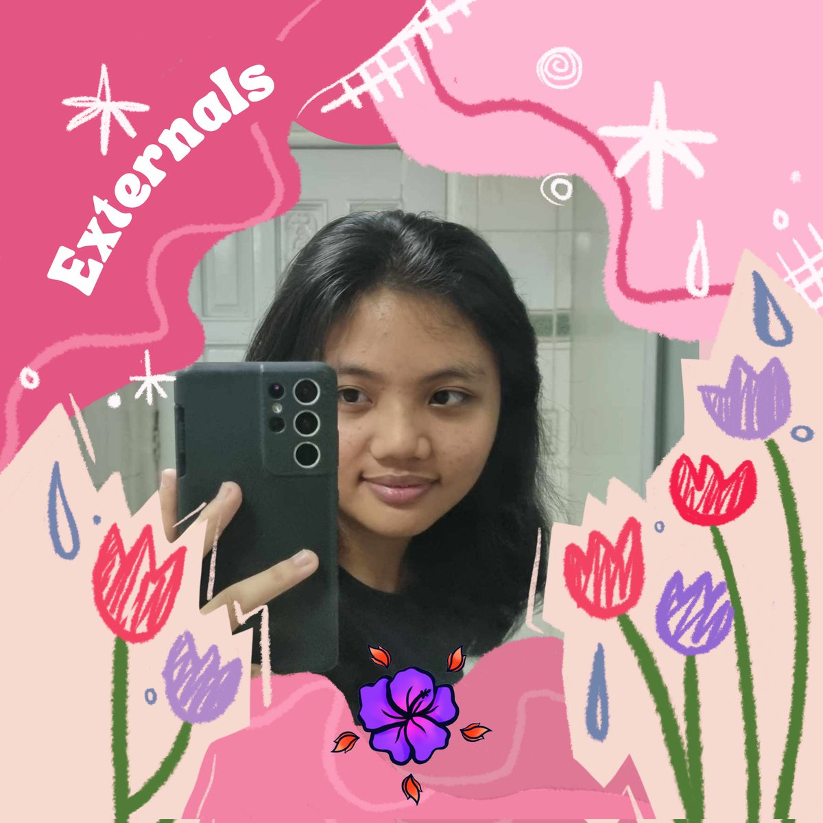 estepaniyaaaa's tweet photo. Stop and smell the roses~
Hey, Pisay! 🌺 I’m Mara, Externals - Programs Head of Solace 💜, PSHS-MC’s Women Empowerment and Sexual Harassment Intervention Committee, and I’m ready to #BloomWithYou! 💐 https://t.co/GhvayhfvUk
