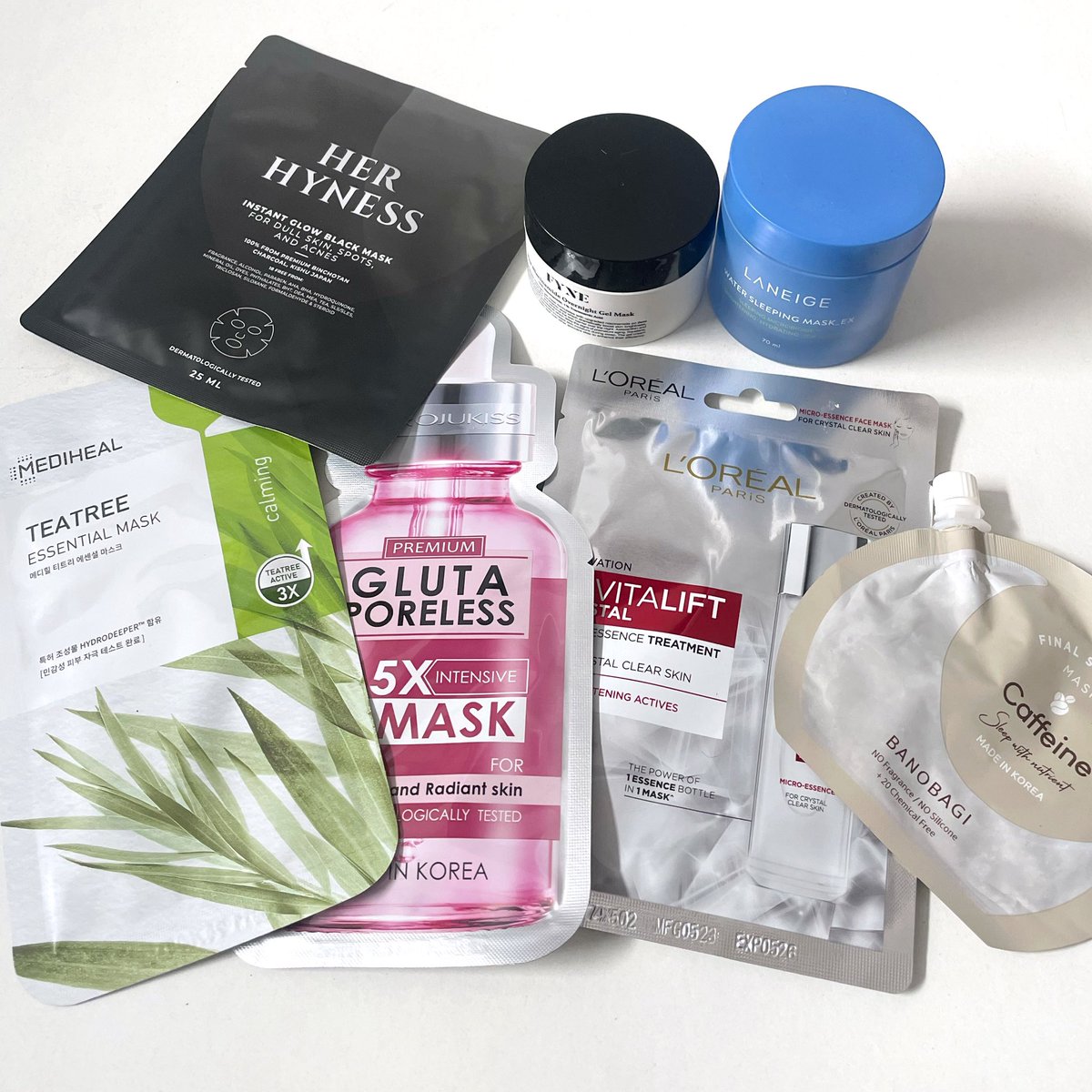 ✨เธรดรวม Face Mask ที่ชอบ ทั้งชีทมาส์ก สลีปมาส์ก ลูกรักทุกตัว