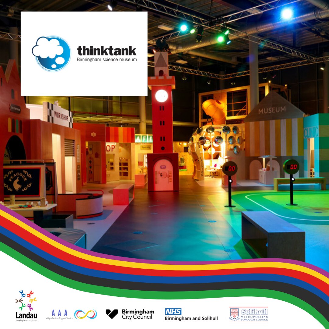 Located in Birmingham city centre @thinktankmuseum caters for all ages! It offers mornings that are for families with children on the autism spectrum, sensory needs or learning disabilities. Find out more - bit.ly/45cyqoK #autism #sensory #birmingham #brum #landau