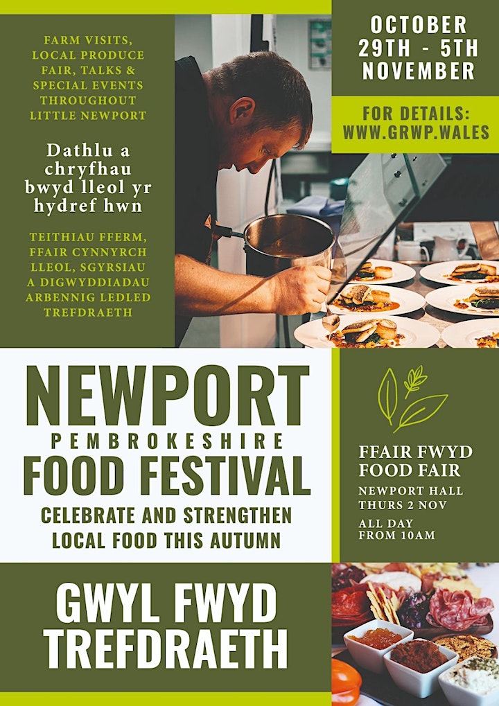 Look out for the #NewportPembs #Foodfestival Oct 29th - 5th Nov 2023 🥕🍏