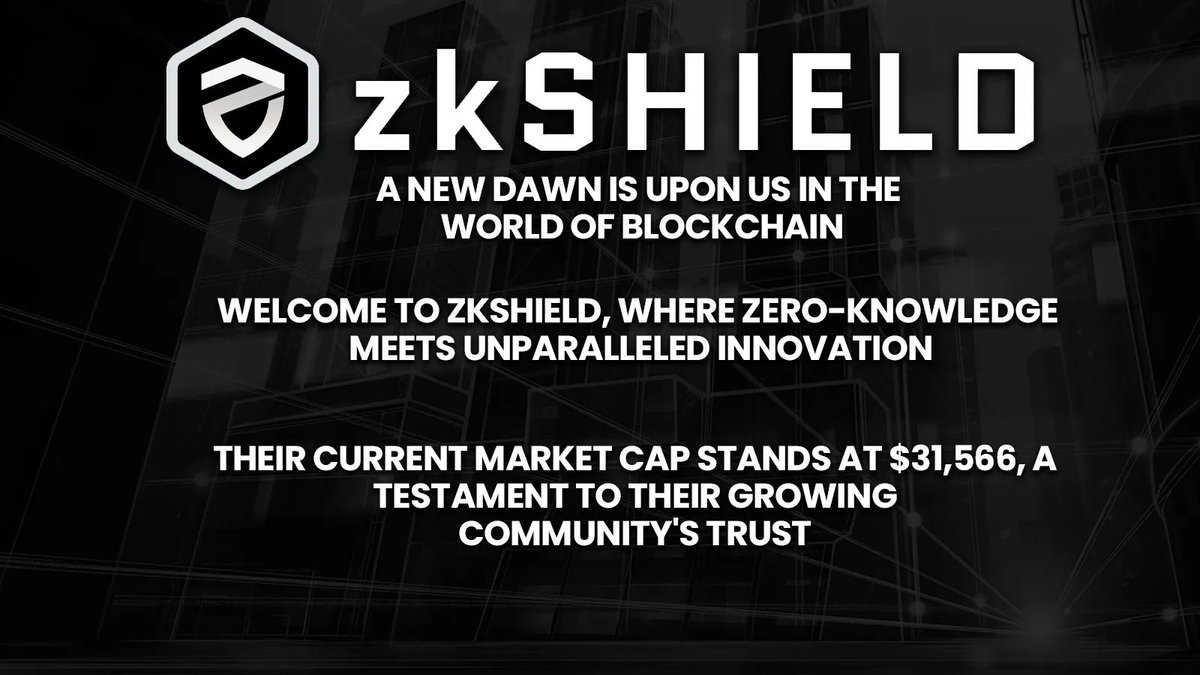 Block_Savvy's tweet photo. Introducing Z K Shield! A cutting-edge virtual machine designed to protect and empower!
@zkshield
Video Link: https://t.co/BlfUOhdBCr 

#cryptocurrency #cryptomarket #bitcoin #btc #cryptonews #trending #viral #cryptoupdates #altcoins #inucoins #eth #memecoin #cryptocommunity https://t.co/BGOXlGwkE1