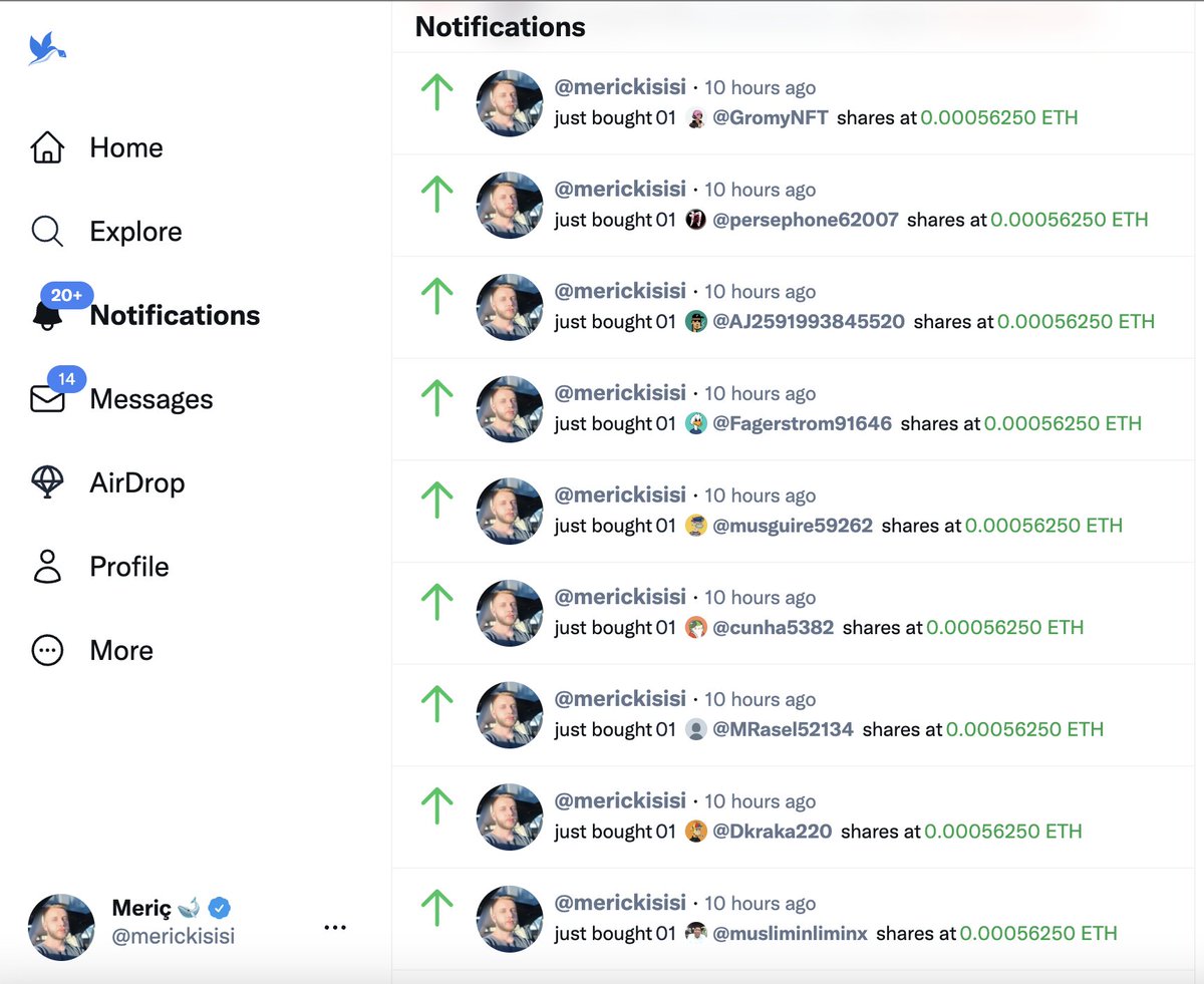 Meric tweet media