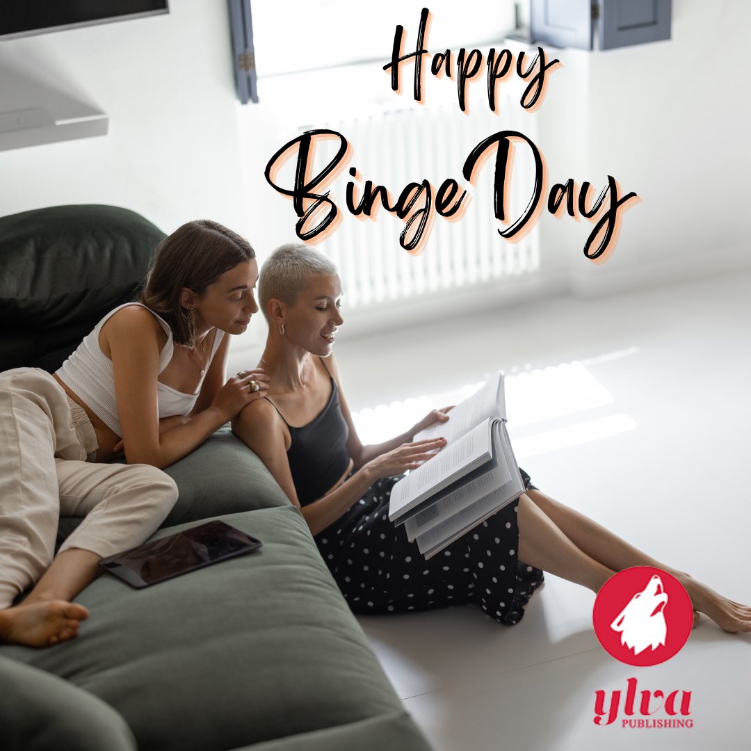 YlvaPublishing's tweet image. It’s Binge Day! 🌈📚 
Hop on to our website and find books that belong to a series for your next readathon! 🌈📚 
 
ylva-publishing.com/product-catego…

#lesbianromance #wlwbooks #sapphicreads