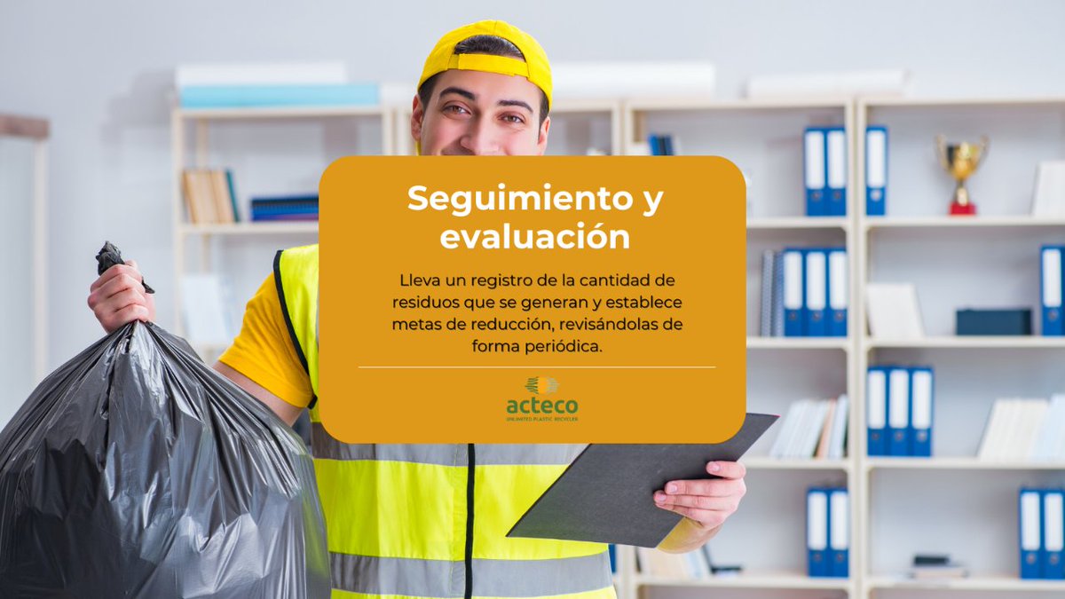 Actecosl's tweet photo. Descubre cómo transformar tu lugar de trabajo en un espacio más ecoamigable con los consejos que te damos. 😄 Pequeñas acciones con un gran impacto. ¡Descúbrelas todas! 👉

#acteco #oficinasostenible #sostenibilidad #reciclaje #empresasostenible https://t.co/fmjs1hfecv