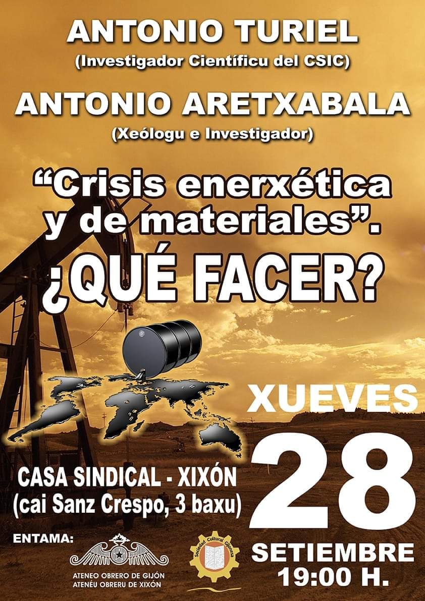 XRAsturies's tweet photo. año 2023, comienzo del colapso climático
Temperaturas inéditas en los últimos 130k años y eventos extremos

Por si fuera poco, la cacareada Transición Energética es un engaño de proporciones planetarias

Qué hacemos?
Xixón, jueves 28 a las 19h
Ven a poner las cartas boca arriba https://t.co/z7txutcRfy