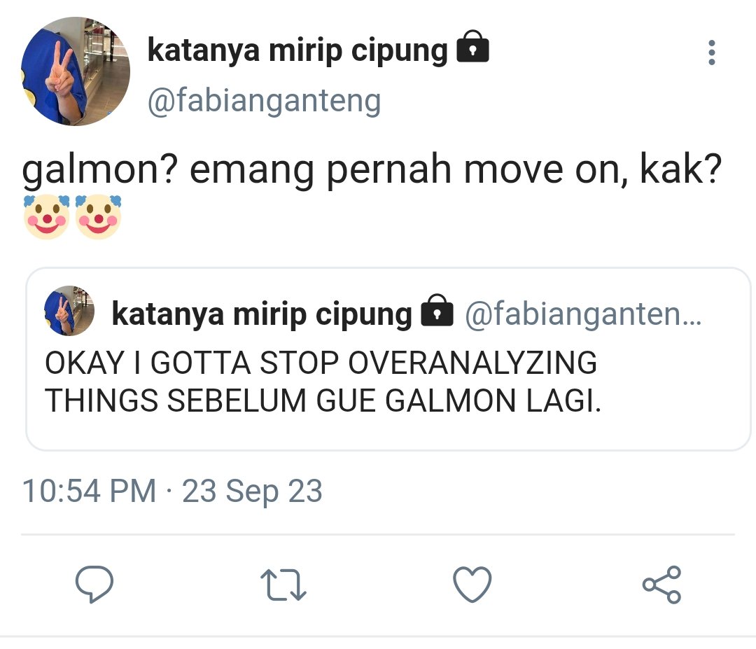 503. Emang pernah move on?