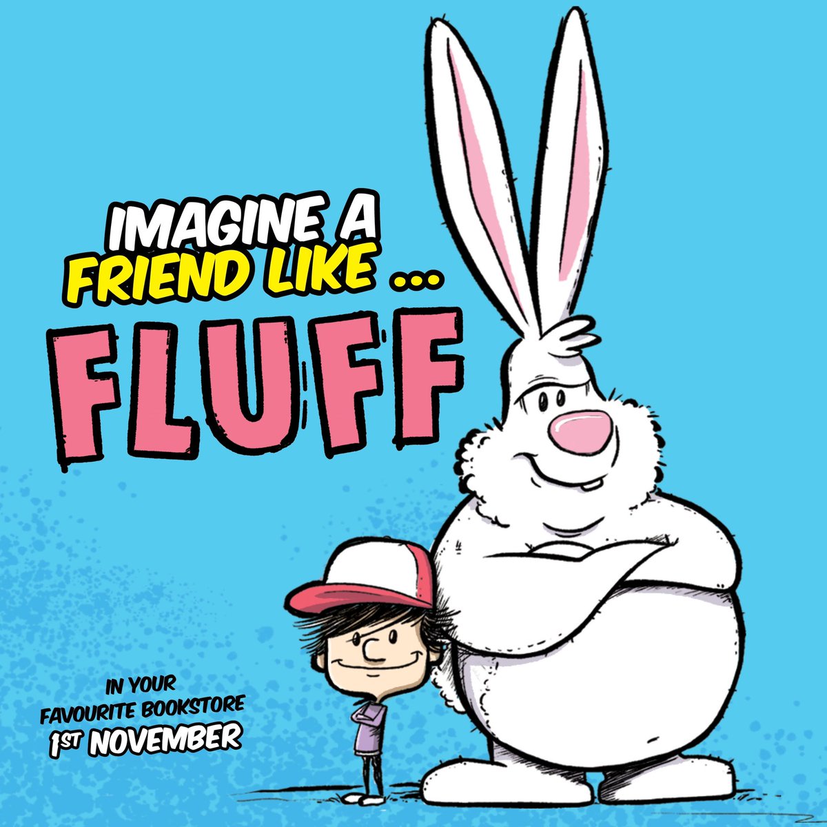 Imaginary friends are incredibly helpful for kids because they help them to rehearse social situations in their imaginary version of the world. So I had an idea. What if I could gift kids an imaginary friend? An imaginary friend called Fluff …