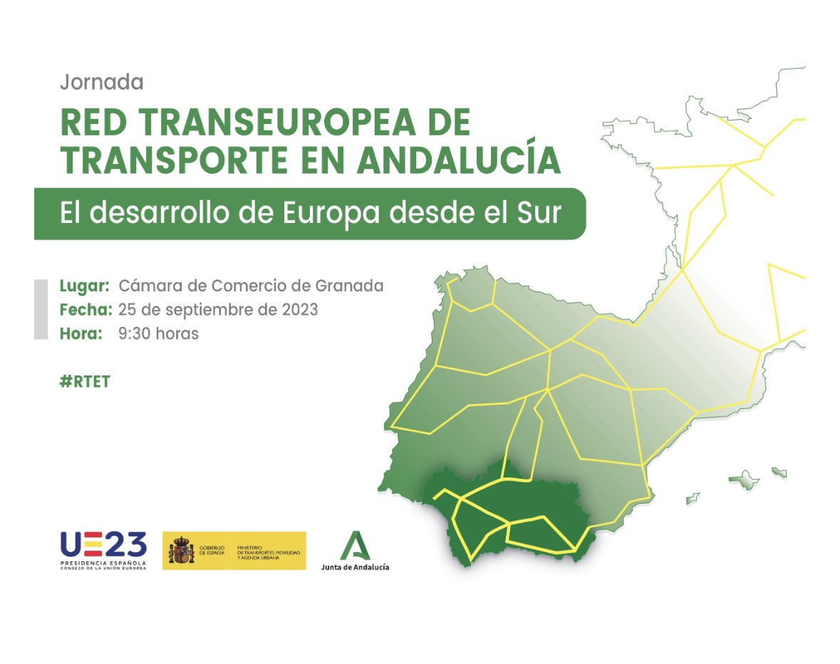 _mcontreras's tweet photo. Participando en las Jornada de Red Transeuropea de Transporte en #Andalucía organizada por la @FomentoAND . Interesantes análisis sobre el desarrollo ferroviario y la logística 
#RTET https://t.co/TKNDZe0opL