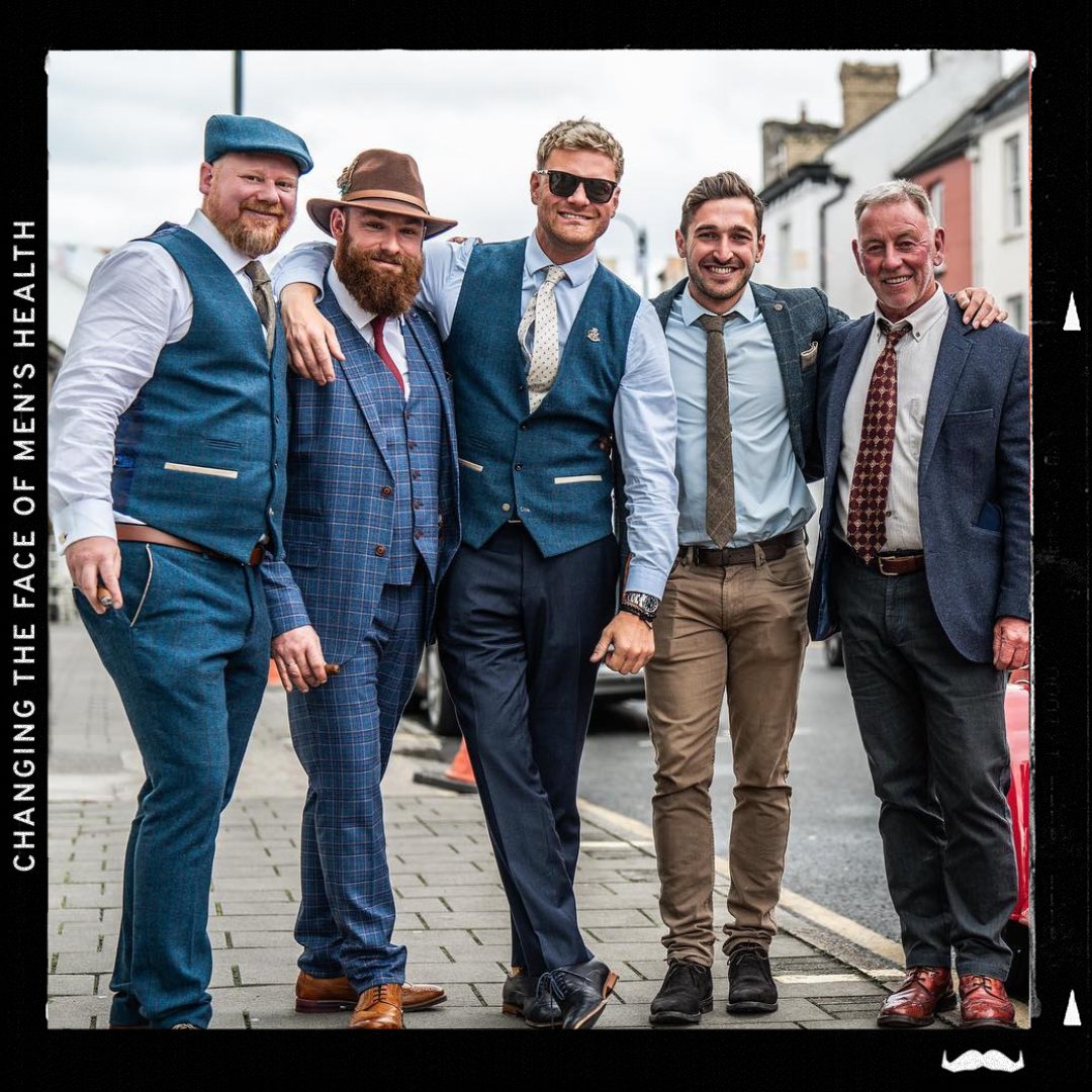 MovemberES's tweet photo. Ayer, ciudades de todo el mundo se inundaron de elegancia gracias a la presencia de @Official_DGD. Gracias por tu presencia, tu sofisticación y por cambiar el rostro de la salud masculina.

#DistinguishedGentlemansDrive https://t.co/eG7GT9JonY