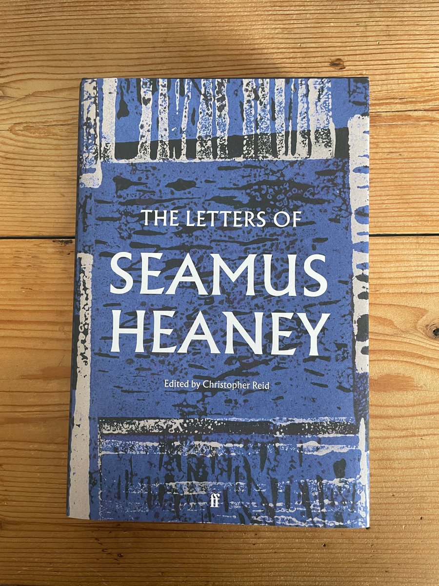 Estate of Seamus Heaney (@seamusheaneyest) on Twitter photo Throughout his life, SH was a prolific and gifted letter writer. Now, after years of research in public and private archives, Christopher Reid has drawn together a brilliant selection, published on 5 October, by <a href="/FaberBooks/">Faber Books</a>. And doesn't it look lovely? Throughout his life, SH was a prolific and gifted letter writer. Now, after years of research in public and private archives, Christopher Reid has drawn together a brilliant selection, published on 5 October, by <a href="/FaberBooks/">Faber Books</a>. And doesn't it look lovely?