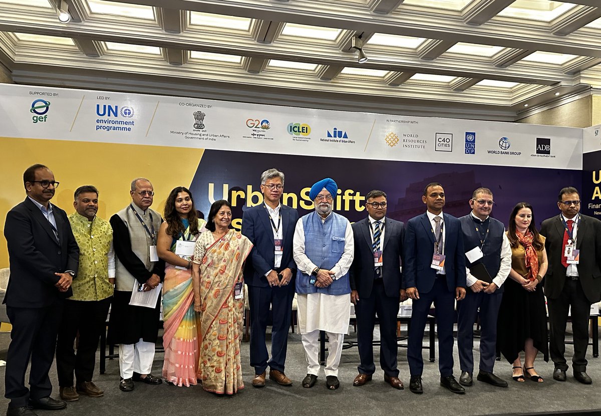 HardeepSPuri's tweet image. Interacted with political leaders, mayors &amp;amp; professionals from various countries associated with processes of urbanisation at the #AsiaForum2023, the first forum of #UrbanShift Global programme co-hosted by @ICLEI @NIUA_India @theGEF @MoHUA_India. 

@c40cities @g20org