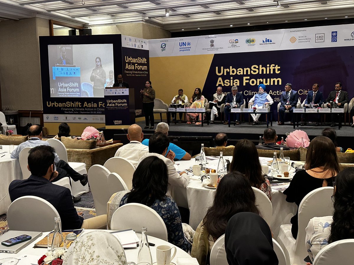 HardeepSPuri's tweet image. UrbanShift programme has been conceived in consonance with 2 important global agendas of our time: SDG 2030 &amp;amp; Paris Agreement. It aims to bring back equilibrium between nature &amp;amp; built environment by undoing actions which have brought us to the brink of ecological crisis.