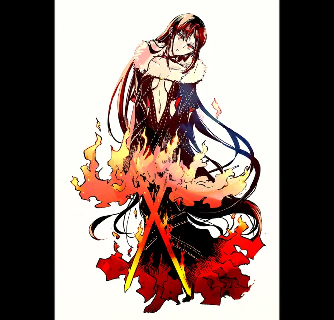 好きな感じに描けたり塗れたりしたやつ #上手いとか下手とかそういうのは関係なく自分が気に入っている絵を4枚選ぶ 