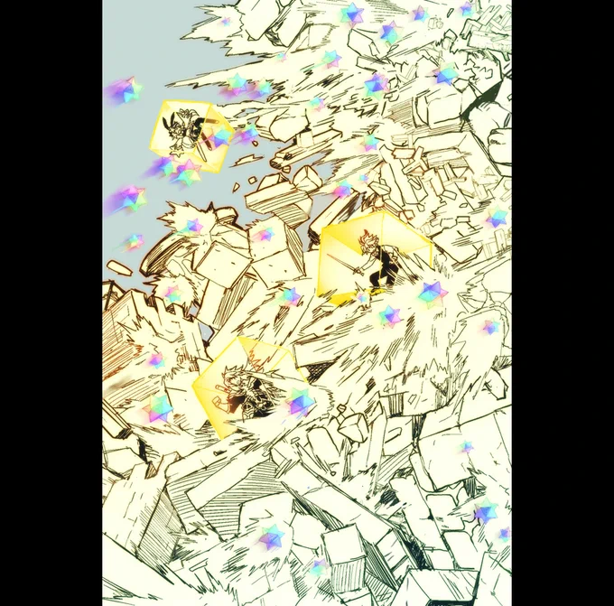 好きな感じに描けたり塗れたりしたやつ #上手いとか下手とかそういうのは関係なく自分が気に入っている絵を4枚選ぶ 