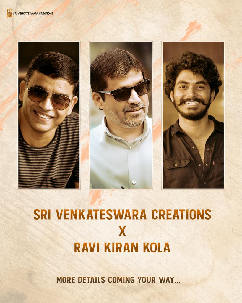 TelanganaFilm's tweet photo. #SVC upcoming project with @storytellerkola , the director who captured our hearts with #RajaVaaruRaniGaaru. Stay tuned for more updates…
#tsfcc https://t.co/Y8PeLV5xpL