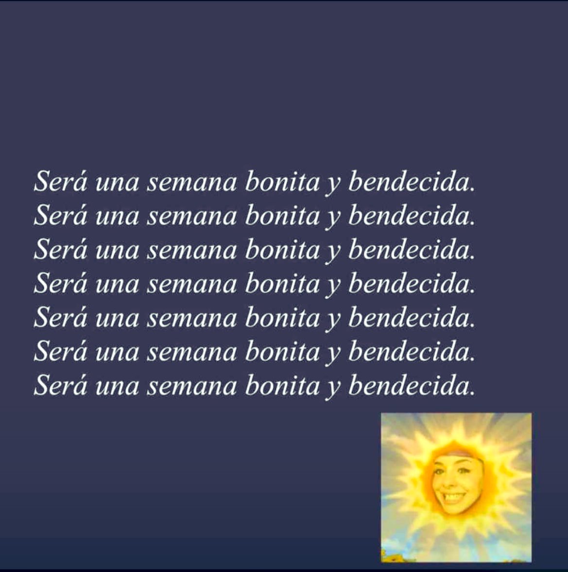 Que Todxs tengamos 
Una semana bonita y bendecida ☀️🙏🏾

Buenos Díasssss 🌻🌅
<a href="/EldaMorales96/">Elda Morales</a> <a href="/mijamart88/">⚫🔴𝕄𝕚𝕛𝕒𝕞𝕒𝕣𝕥🔴⚫</a>