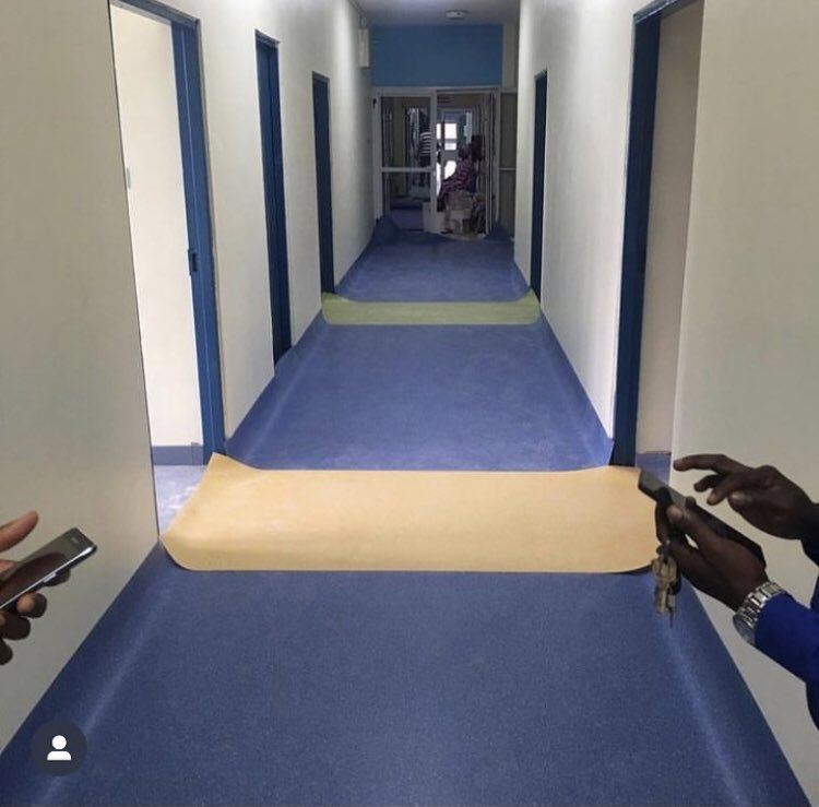MedicalfloorsNG's tweet image. Hospital vinyl flooring is famous for its durability. Its ability to remain in form after years of use makes it more advantageous over most types of flooring. 
#floorexperts #vinylinstallation #vinylflooring #spcflooring #lvtflooring #interiordecor #AsianGames #Mohbadliveson