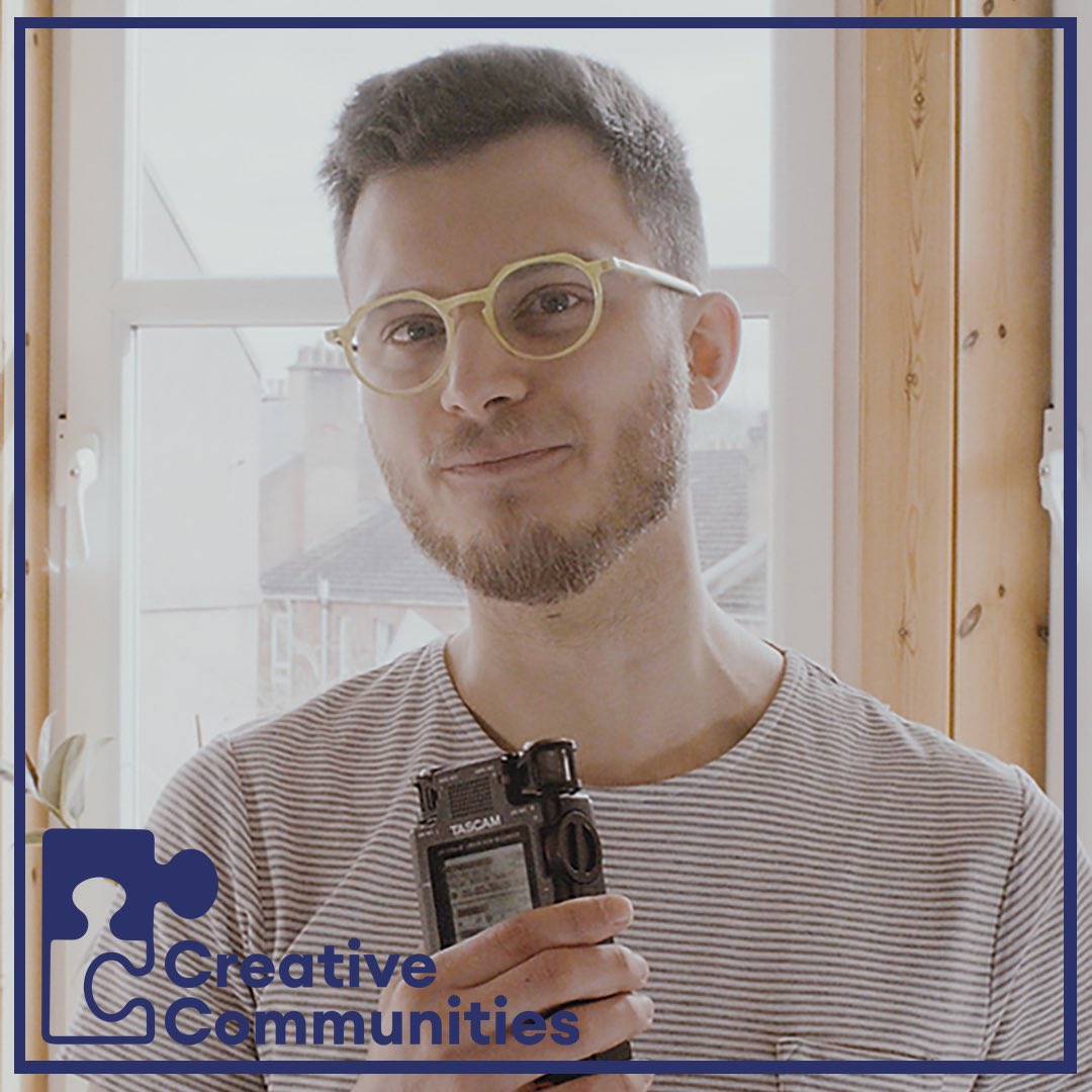 Our 5 CIPs are: 1. Gaston Welisch @UofGlasgow ‘Applying Design-led Innovation to Improve Community Co-Created R&D’ with @UofGArtCatalyst creativecommunities.uk/research/gasto…