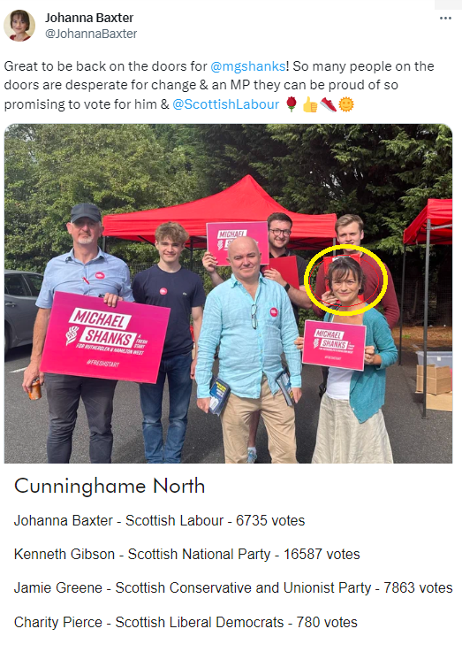 Worth reminding pro-Indy members of Unison that Unison's negotiator in the school strike dispute is a former Labour candidate who, whilst supporting strike action that will close schools, was campaigning for Labour's by-election candidate in Rutherglen.

Dump Unison/Join Unite
