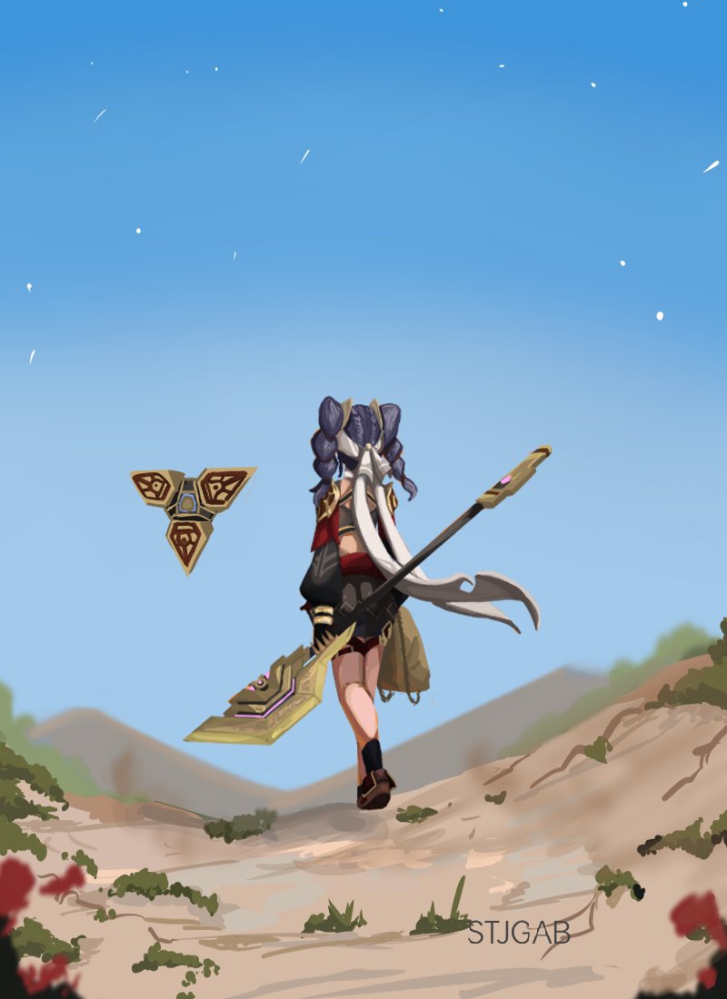 artgabbo's tweet photo. Jeht's journey to the eternal oasis
#GenshinImpact #Genshin https://t.co/KzneFJvmBv