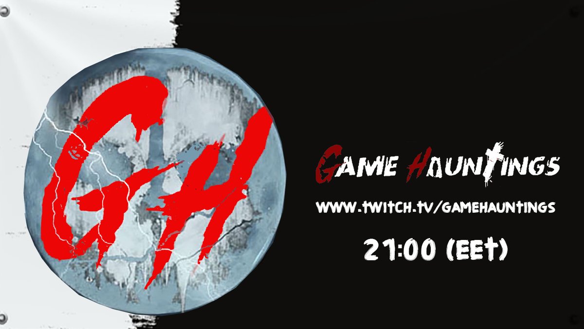 GameHauntings's tweet photo. #Gamehauntings #twitch 21:00 (EET) : https://t.co/bQqVCKiw7g

#twitchstreamer #twitch #twitchtv #horrorchannel #youtubepartners #youtubechannel #youtuber #horroryoutube #horroryoutubers #horror #horrorcontentcreators #haunted #hauntedyoutube #hauntedchannel #gamehauntings https://t.co/MFM2p7qgmx