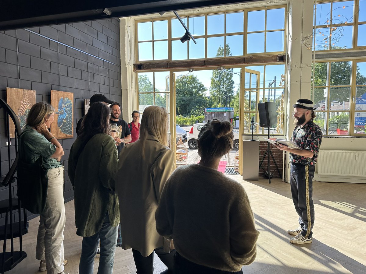 Wat was het een mooie dag op de kunstroute. Dank aan iedereen die is langsgeweest #kunstrouteleiden #kunstroute #gemeenteleiden #stadvanontdekkingen