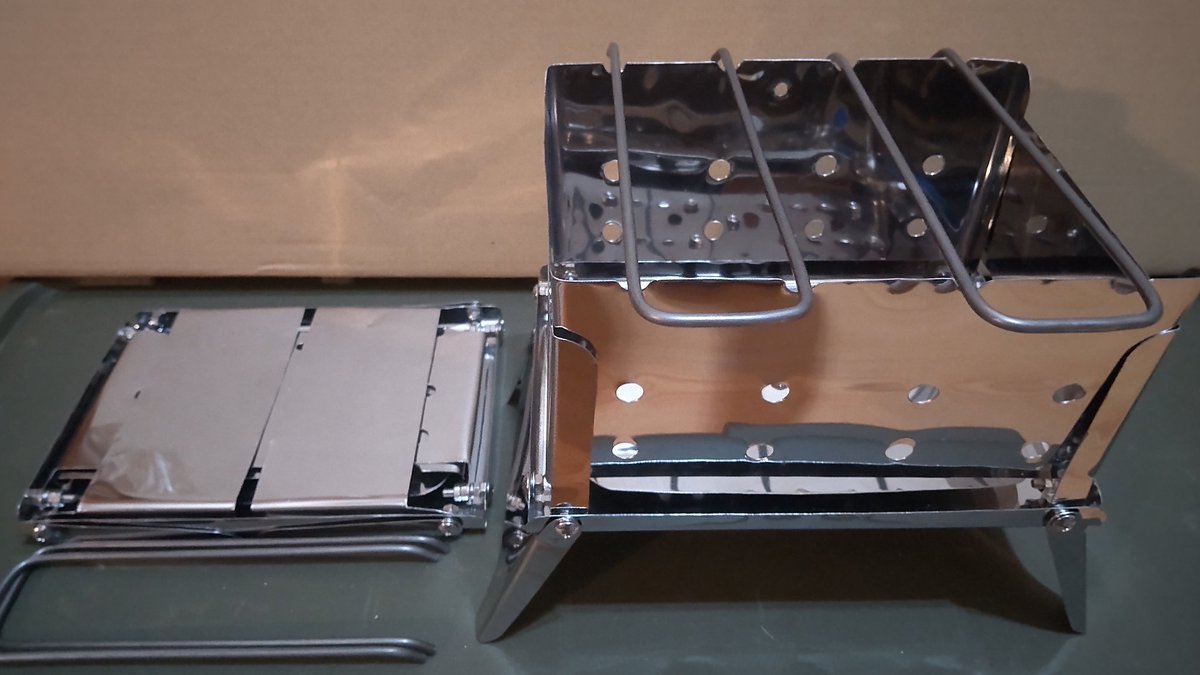 su_gear's tweet image. こちらの焚火台ですが名付けセンスがないため名前を募集中です。

ついては引用リポストにて、名前を投稿していただいた方の中から抽選で1名、プレゼント致します🎁

期限:10月1日正午まで
※懸賞垢不可

名前を採用させていただいた方にも1台贈らせていただきますので、よろしくお願いします🙇🏻