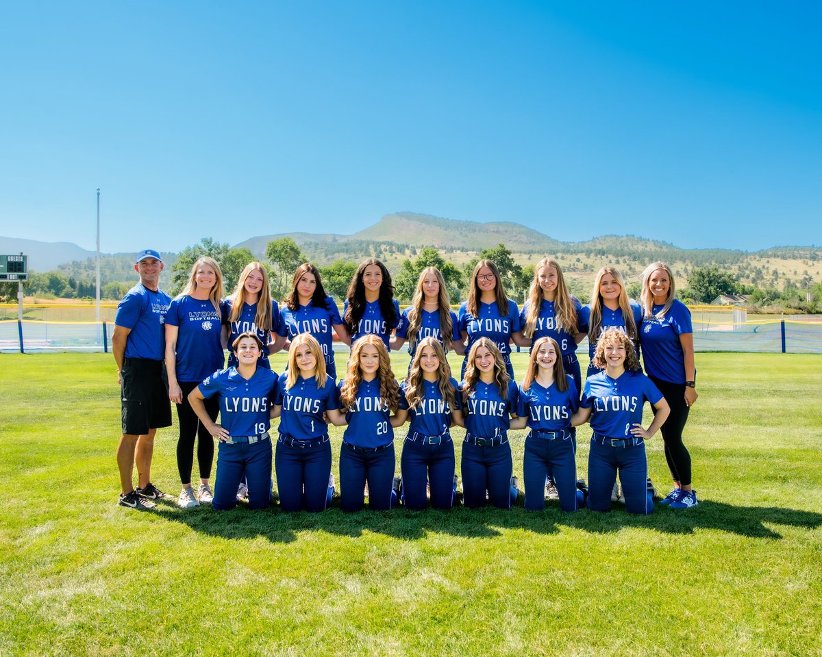 LyonsLionsCO's tweet photo. The @LyonsLionsCO softball team holds a 14-3 record and ranks in the top 5 in the state! Led by the combo of Sr. Ceci Chiaravalle who leads the state in K’s (164) and Fr. Ava Vasquez who leads the team in batting avg (.490) and OBP (.574)! @BoCoPreps @goSVVSD #StVrainStorm 🥎 https://t.co/19pRg4a3Ag
