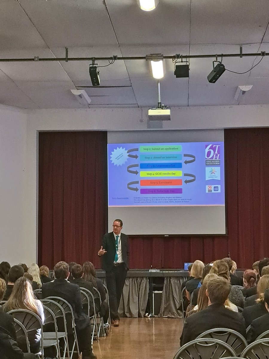 Our award winning Sixth Form promotional tour has kicked off with Mr Radnidge at TKASA this morning.  Application for 2024/2025 are now officially OPEN!!!