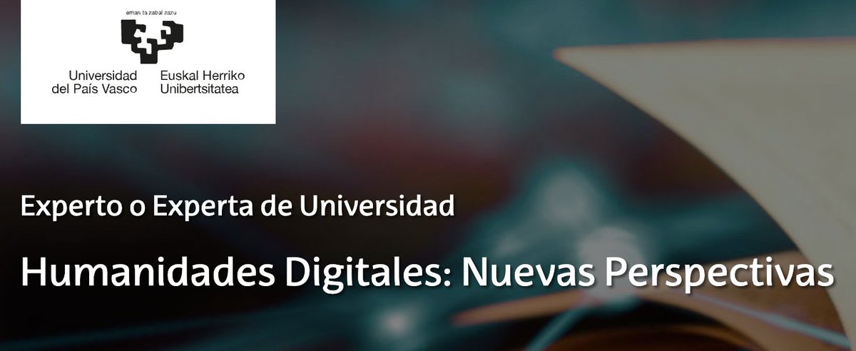 El Título de Humanidades Digitales: Nuevas Perspectivas 🖥 4 RAZONES PARA ELEGIR ESTE TÍTULO: - Interdisciplinariedad. - Actualidad. - Carácter práctico. - Modalidad online. ➡️bit.ly/3IhOf1m