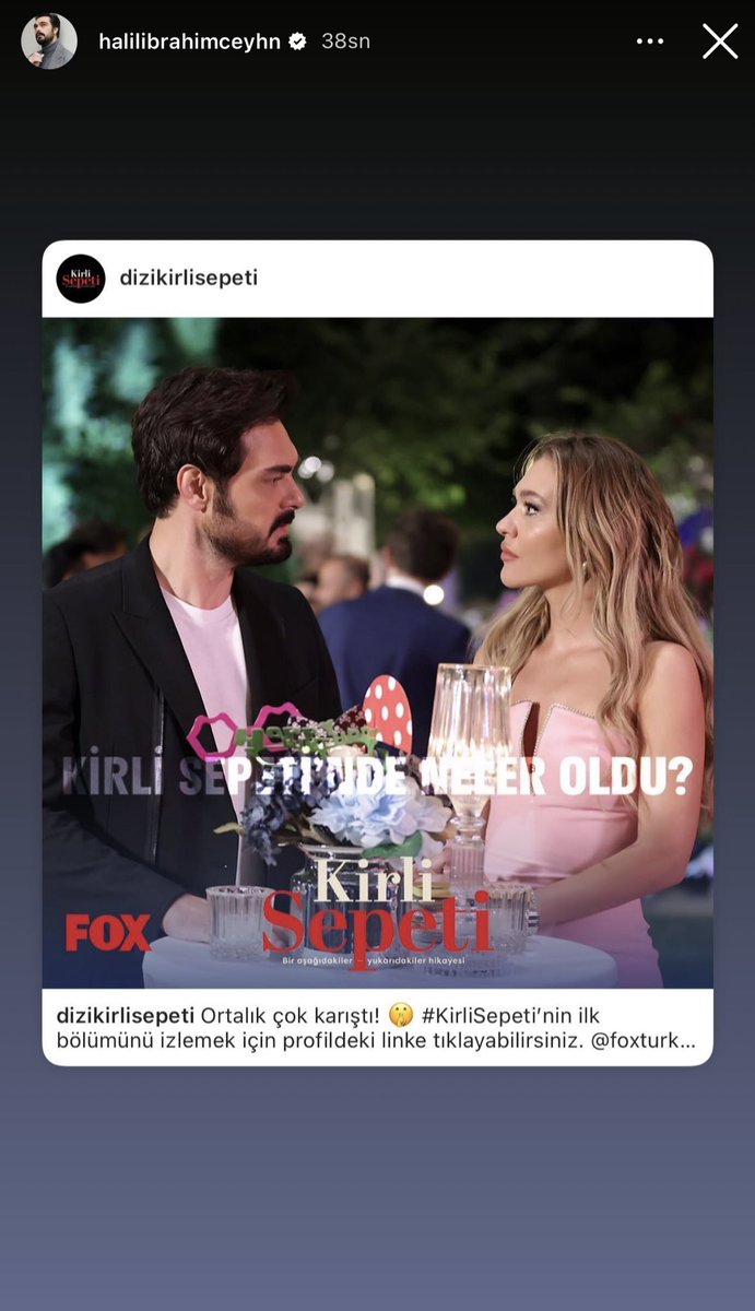 Halil İbrahim Ceyhan Instagram story paylaşımı 

#HalilİbrahimCeyhan