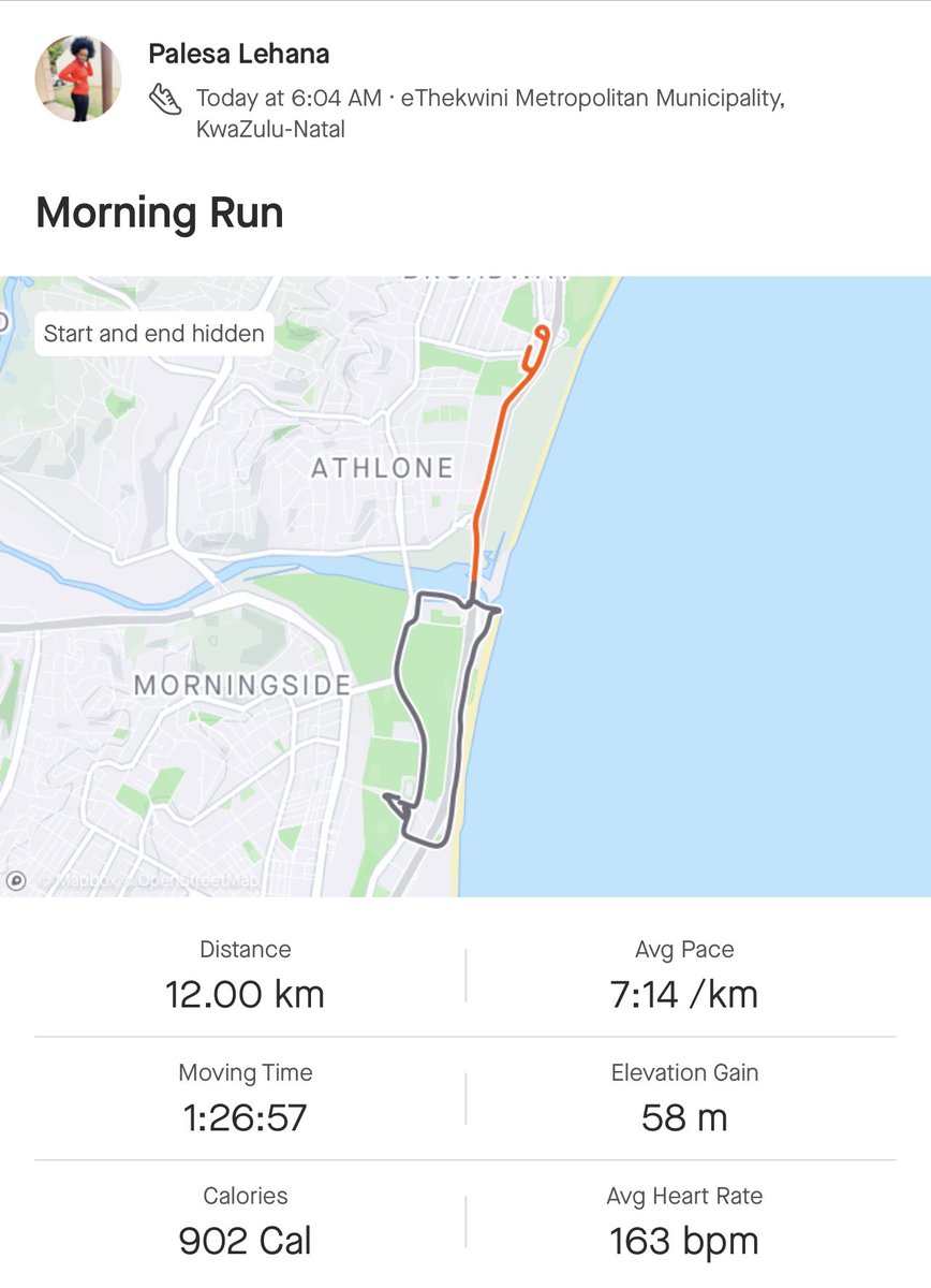 Palesa_Lehana's tweet photo. Never skip Monday 👏🏼#FetchYourBody2023 
#RunningWithSoleAC 
#IPaintedMyRun #CheetahsAc https://t.co/58QoZ0tuqx