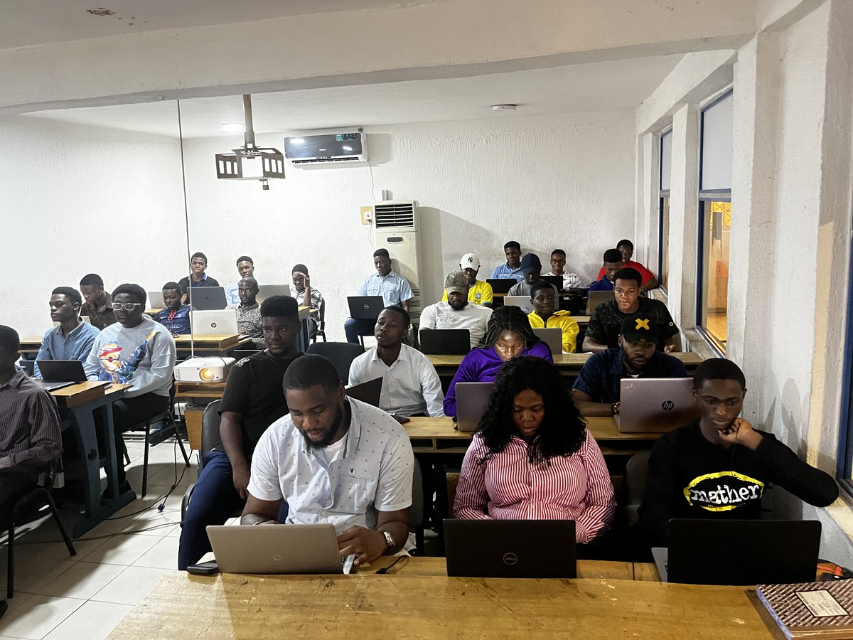 niitphc's tweet photo. Ongoing Python class...📷
Learning Experience is second to None.
Enroll for Our Mastermind Software Course Today and share your experience with others.
#niitportharcourt #niit #python #pythonprograming #ITskills https://t.co/VH1ezT0o0z