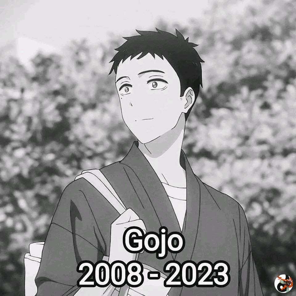 JPFBASE's tweet photo. *jpf WARNING SPOILER!!
.
.
Sayonara Gojo 😔 https://t.co/6E33iLWoEy