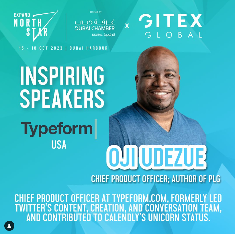 AgilityVenture's tweet photo. ��� Exciting Announcement by Expand North Star! 🌟

Join in welcoming their distinguished speaker, Oji Udezue, Chief Product Officer at https://t.co/RChShhM0XN! 🚀 https://t.co/ZFQfv8JN5T