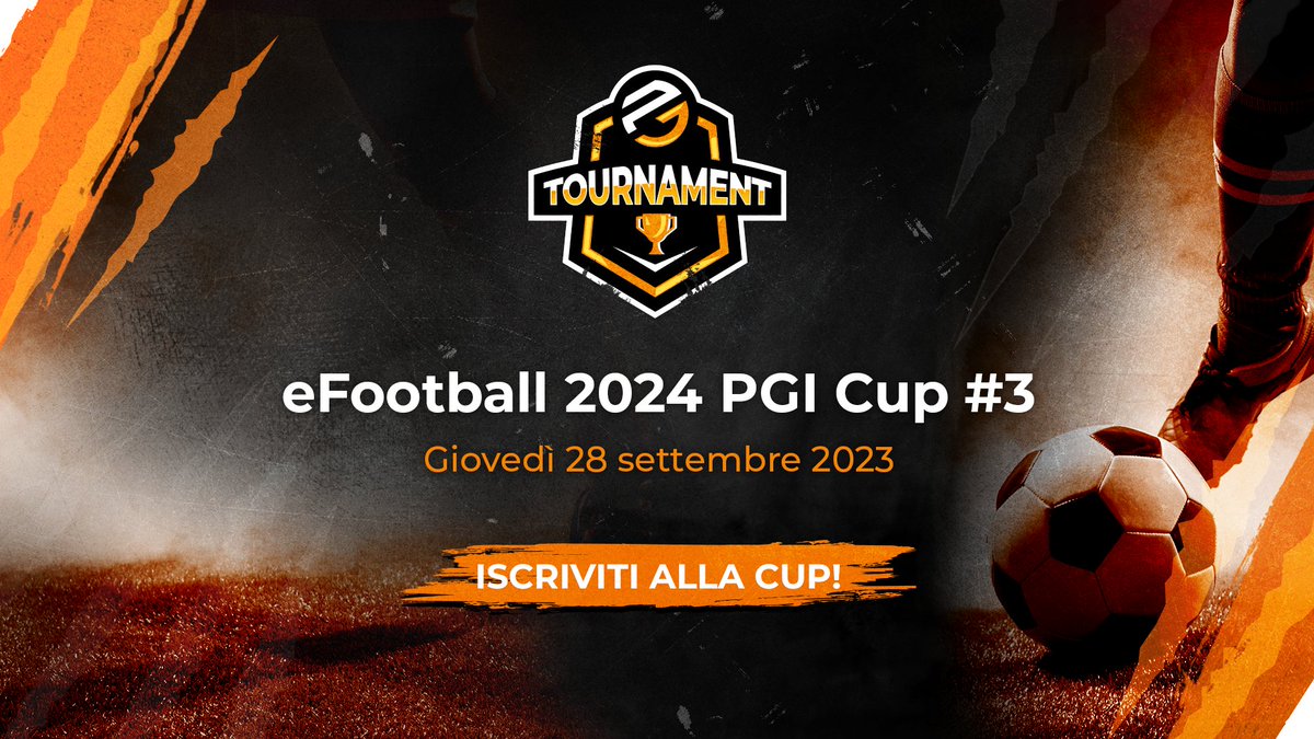 Le iscrizioni alla prima Cup di #eFootball2024 chiuderanno tra poco! ⚽️ Siete pronti al fischio d'inizio? 👇🔥 gameshard.io/tournaments/99…