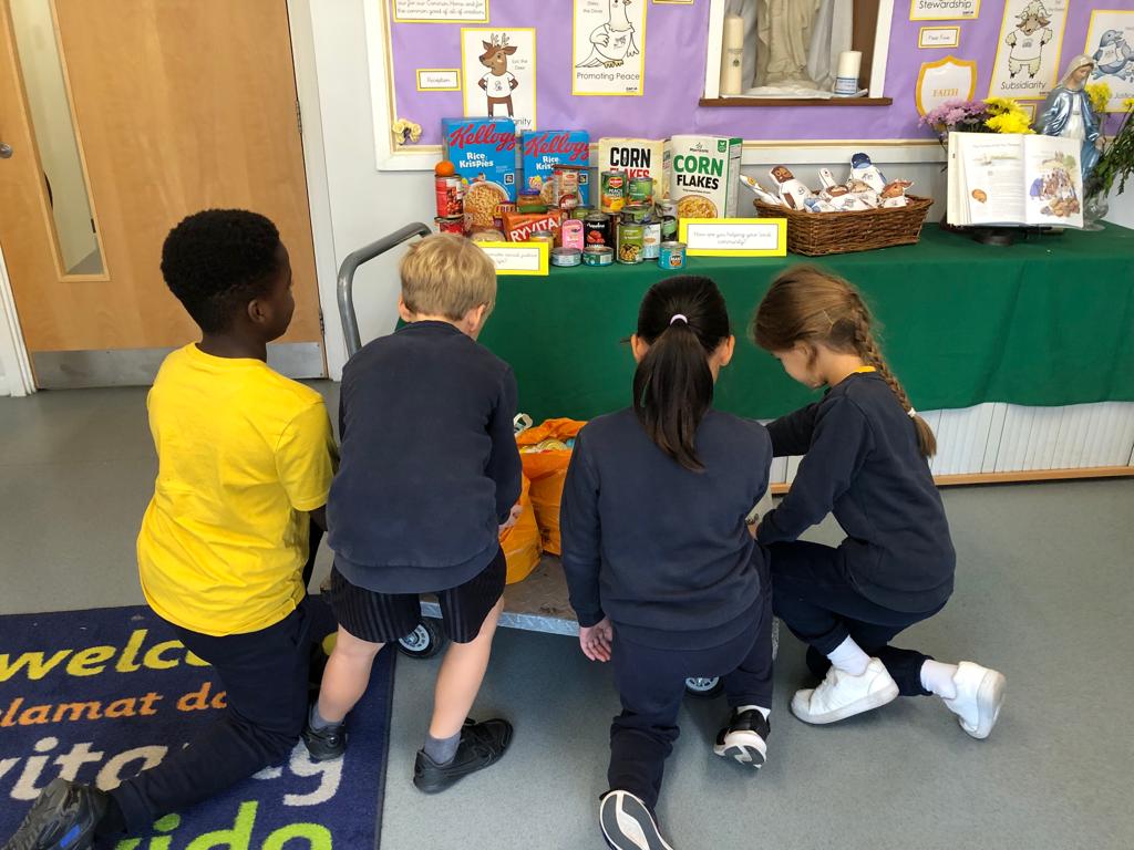 DonsLocalAction's tweet photo. @StMarysPriWim pupils, thank you so much. Your Harvest Festival collection will be really appreciated by those in our community who need a bit of help right now. Thank you. 💛💙 https://t.co/pQm2IVTsCf
