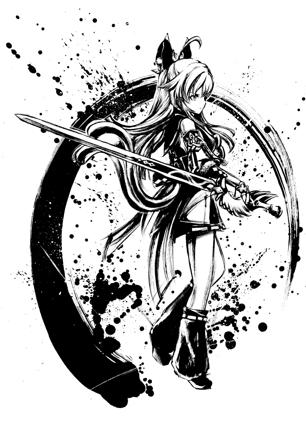 墨絵師 御歌頭(okazu) على X: 墨絵師 御歌頭(okazu) على X: