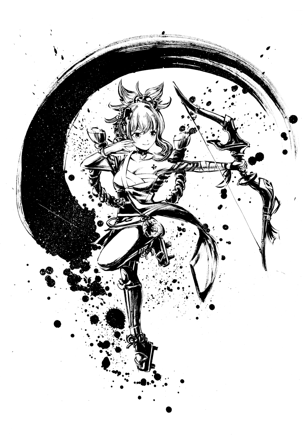 墨絵師 御歌頭(okazu) على X: 墨絵師 御歌頭(okazu) على X: