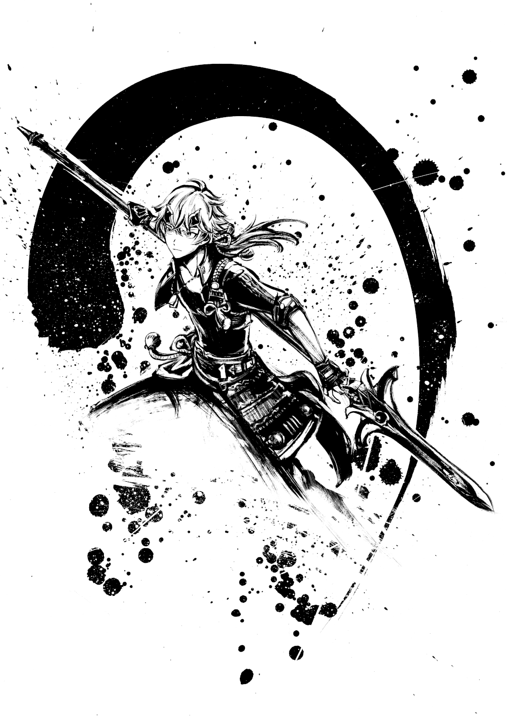 墨絵師 御歌頭(okazu) على X: 
