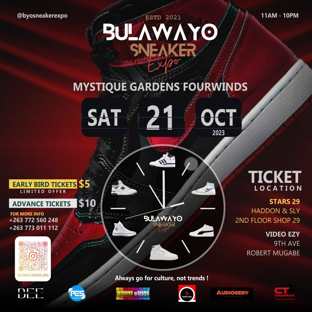 Don't miss out... #ByoSneakerExpo