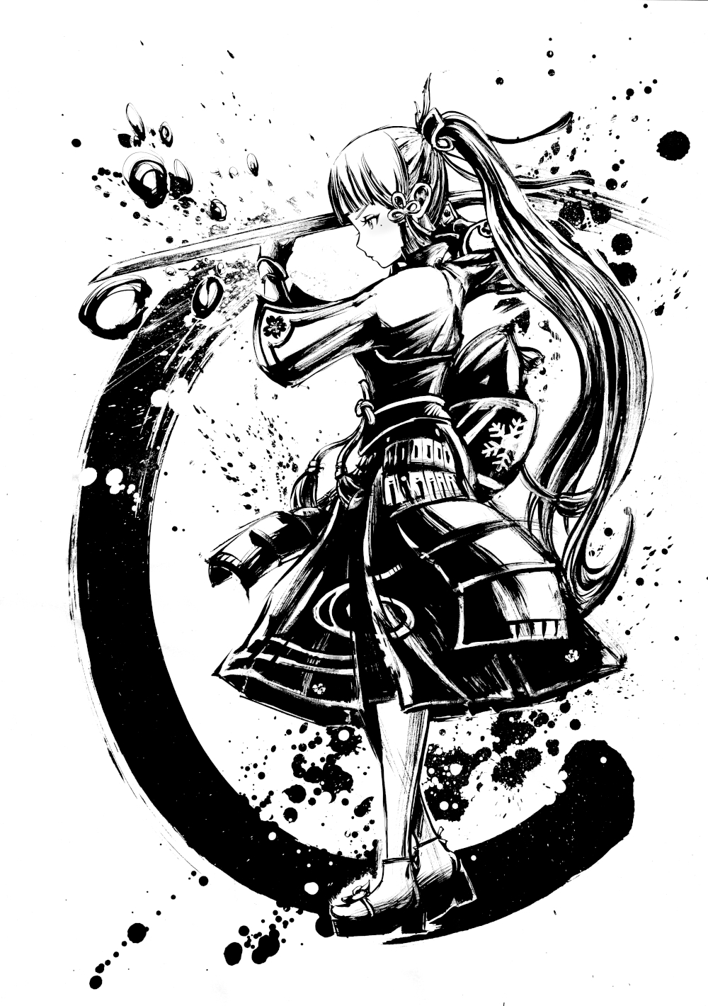 墨絵師 御歌頭【Sumi-E OKAZU】 on X: 