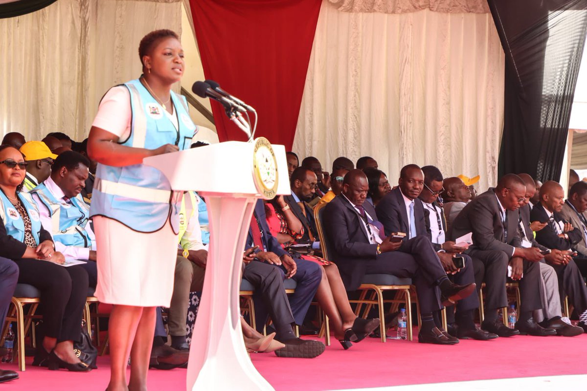 'Our strategy for outreach is to leave no one behind. We therefore commission these 100,000 dedicated Community Health Promoters (CHPs), who are adequately kitted with the right equipment and knowledge, and who will each be responsible for 100 households.' - CS Nakhumicha S.…