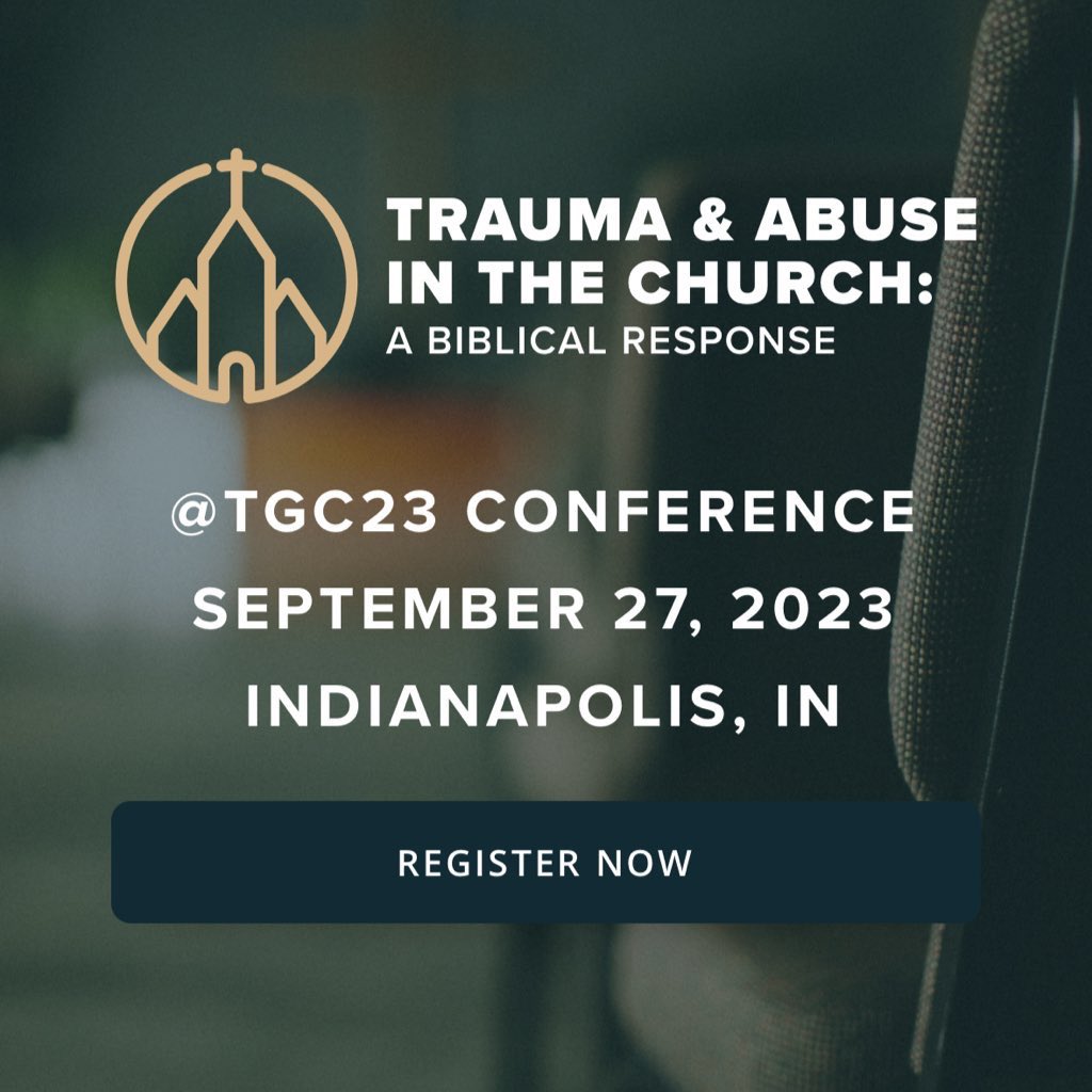 Gospel Care Collective (@gospelcareco) on Twitter photo Join <a href="/michaeljkruger/">Mike Kruger</a> <a href="/jeremypierre/">Jeremy Pierre</a> <a href="/ElizaJaneHuie/">Eʟɪᴢᴀ Hᴜɪᴇ</a> <a href="/JennMGreenberg/">Jennifer Greenberg 🕊️</a> and <a href="/jasonkovacs/">Jason Kovacs</a> at <a href="/TGC/">The Gospel Coalition</a> on lunch on Wed at #TGC23 as we discuss Trauma & Abuse in the Church
Register here:
traumainformedchurch.co Join <a href="/michaeljkruger/">Mike Kruger</a> <a href="/jeremypierre/">Jeremy Pierre</a> <a href="/ElizaJaneHuie/">Eʟɪᴢᴀ Hᴜɪᴇ</a> <a href="/JennMGreenberg/">Jennifer Greenberg 🕊️</a> and <a href="/jasonkovacs/">Jason Kovacs</a> at <a href="/TGC/">The Gospel Coalition</a> on lunch on Wed at #TGC23 as we discuss Trauma & Abuse in the Church
Register here:
traumainformedchurch.co