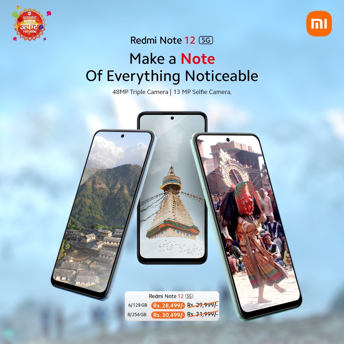 XiaomiNepal's tweet photo. Make a note of everything noticeable with your very own ๐๐๐๐ฆ๐ข ๐๐จ๐ญ๐ ๐๐ ๐๐.
Enjoy the perks of ๐๐๐ฌ๐ญ๐ข๐ฏ๐ ๐๐ข๐ฌ๐๐จ๐ฎ๐ง๐ญ๐ฌ up to Rs 1500 on every purchase.
Valid till November 15.
#XiaomiNepal #RedmiNote12_5G https://t.co/1LKntppg5v